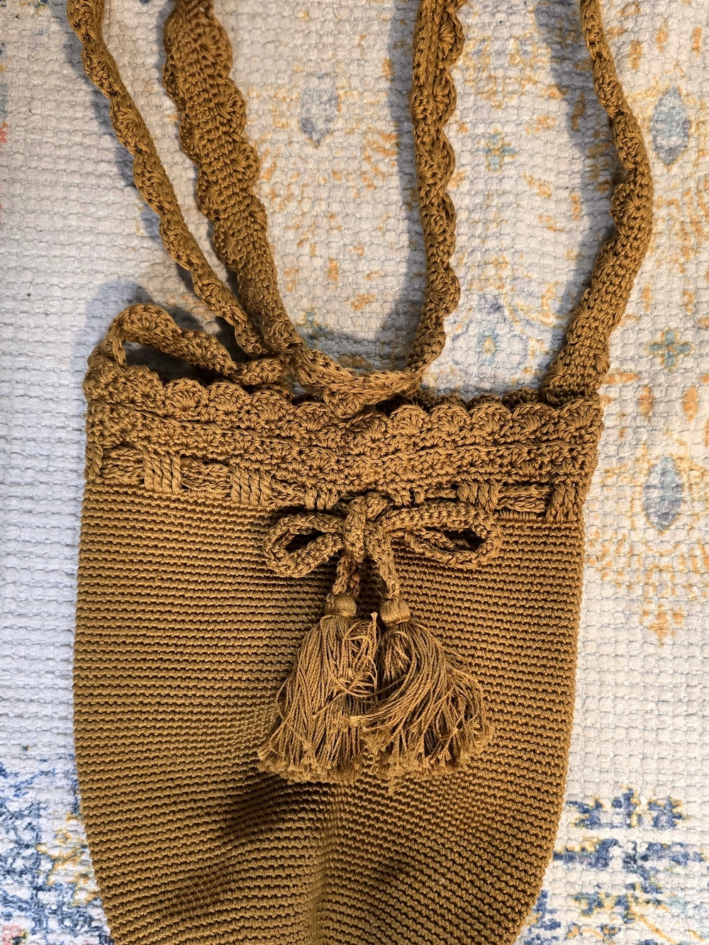 Doen Crochet Crossbody Bag NWOT